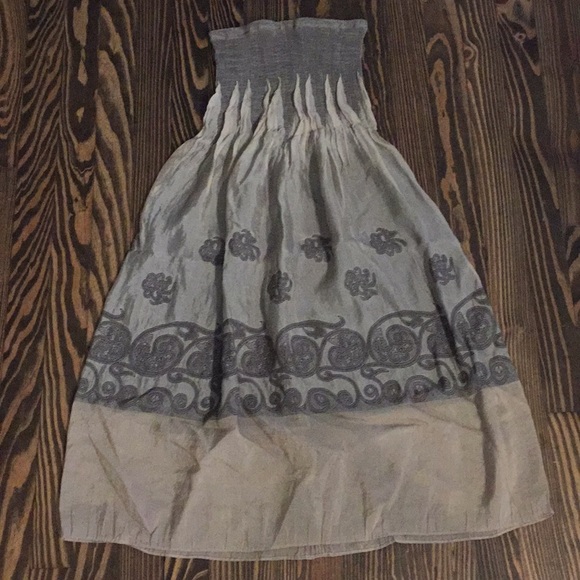 Dresses & Skirts - Boho strapless dress/skirt Woman’s small